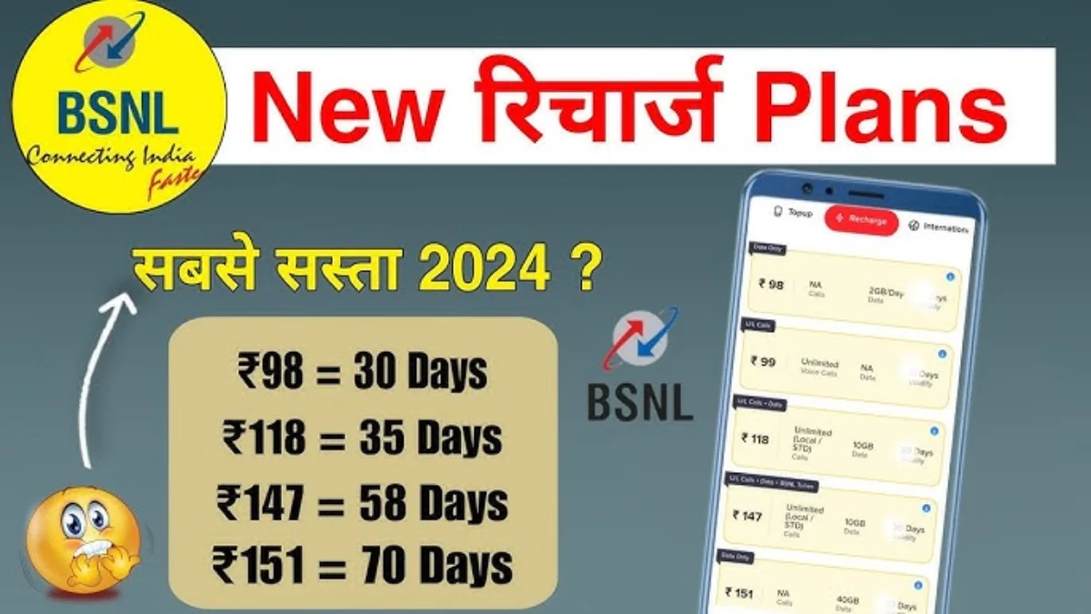 BSNL New Recharge Plan